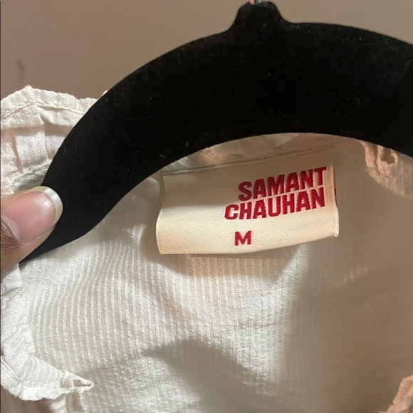 Anthropologie Samant Chauhan Brooke Embroidered Blouse - Picture 12 of 15